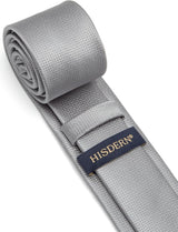 Solid 2.4' Skinny Formal Tie - GREY