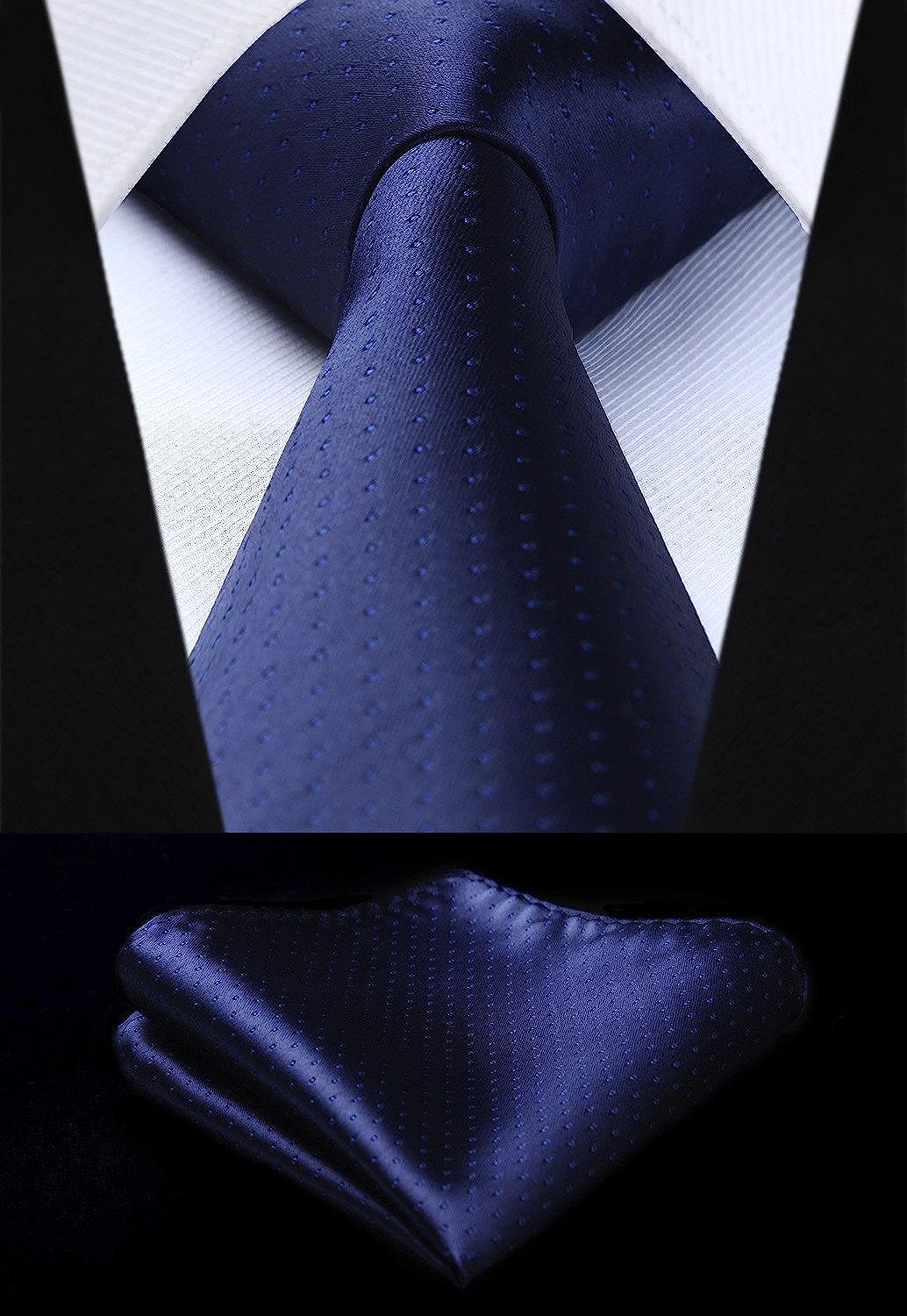 3PCS Tie & Pocket Square Set - TC3006