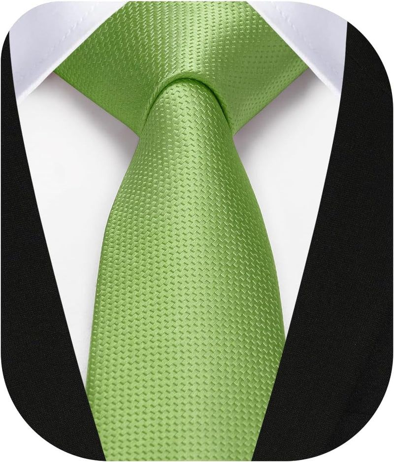 Solid 2.4' Skinny Formal Tie - C-SAGE GREEN DARK