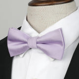 Solid Pre-Tied Bow Tie for Boy - PURPLE