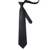 Polka Dot Tie Handkerchief Set - A2-BLACK01 