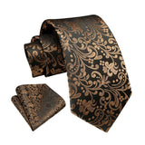 Paisley Tie Handkerchief Set - 37 GOLD