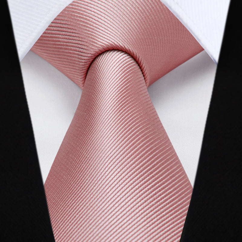 Solid 3.4'' Formal Tie - BLUSH PINK