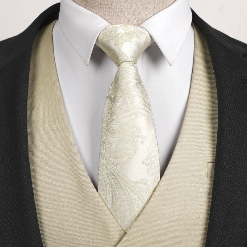 Formal Suit Vest - BEIGE