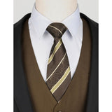 Formal Suit Vest - Z1 - BROWN-NEW1