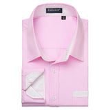 Men's Dress Shirt with Pocket - PINK