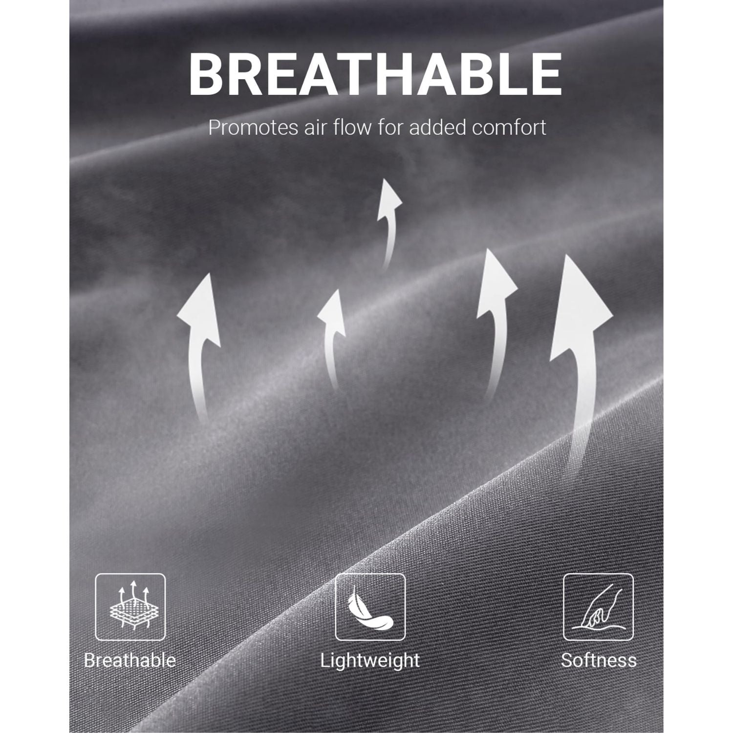 Men's Non-Iron Dress Shirt Long Sleeve 4-Way Stretch Wrinkle Free Grey Formal Shirt