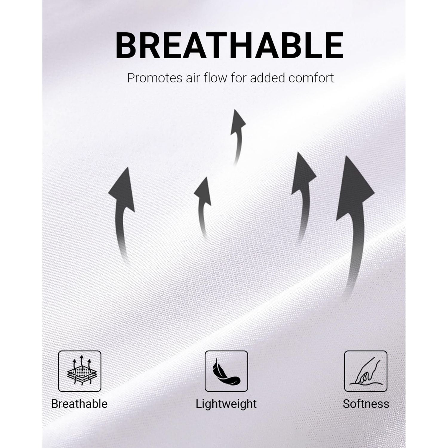 Men's Non-Iron Dress Shirt Long Sleeve 4-Way Stretch Wrinkle Free White Formal Shirt