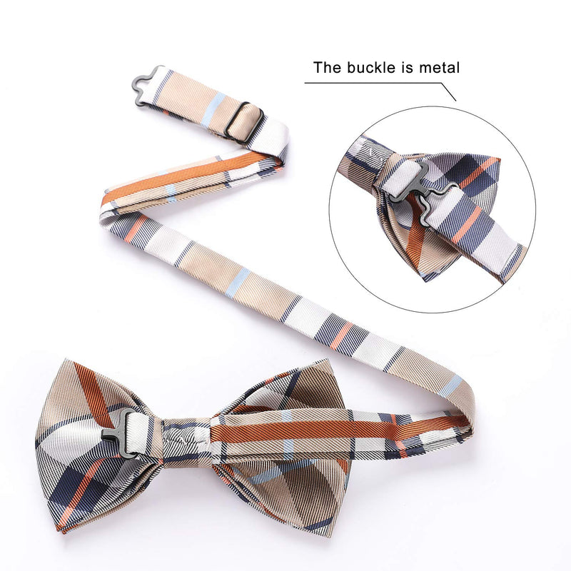 3PCS Mixed Design Pre-Tied Bow Ties - B-14 Christmas Gifts for Men