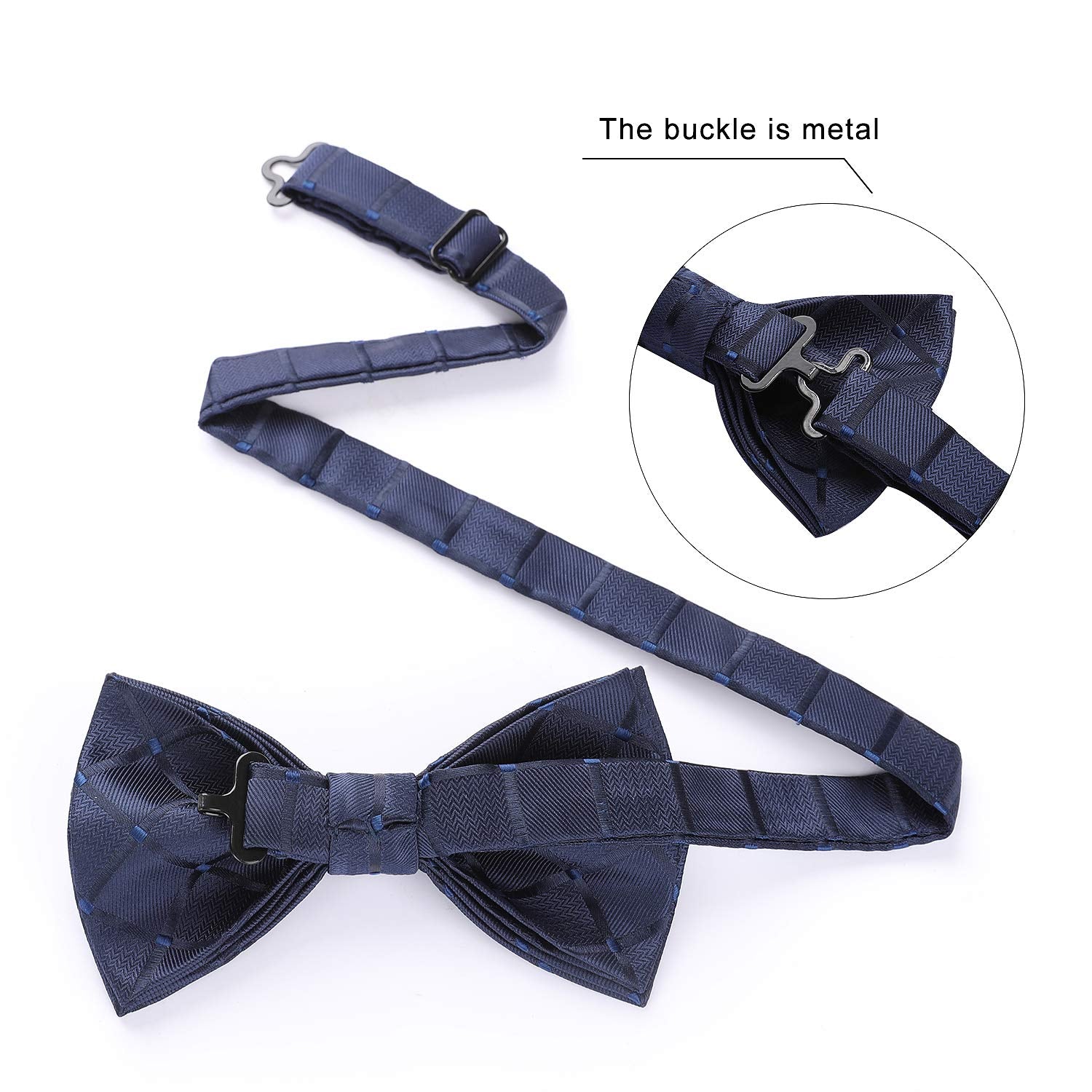 3PCS Mixed Design Pre-Tied Bow Ties - 1-B-15 Christmas Gifts for Men