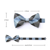 6PCS Mixed Design Pre-Tied Bow Ties - B6-03 Christmas Gifts for Men