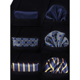 3PCS Tie & Pocket Square Set - 07 Christmas Gifts for Men