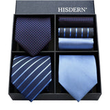 3PCS Tie & Pocket Square Set - 19 Christmas Gifts for Men