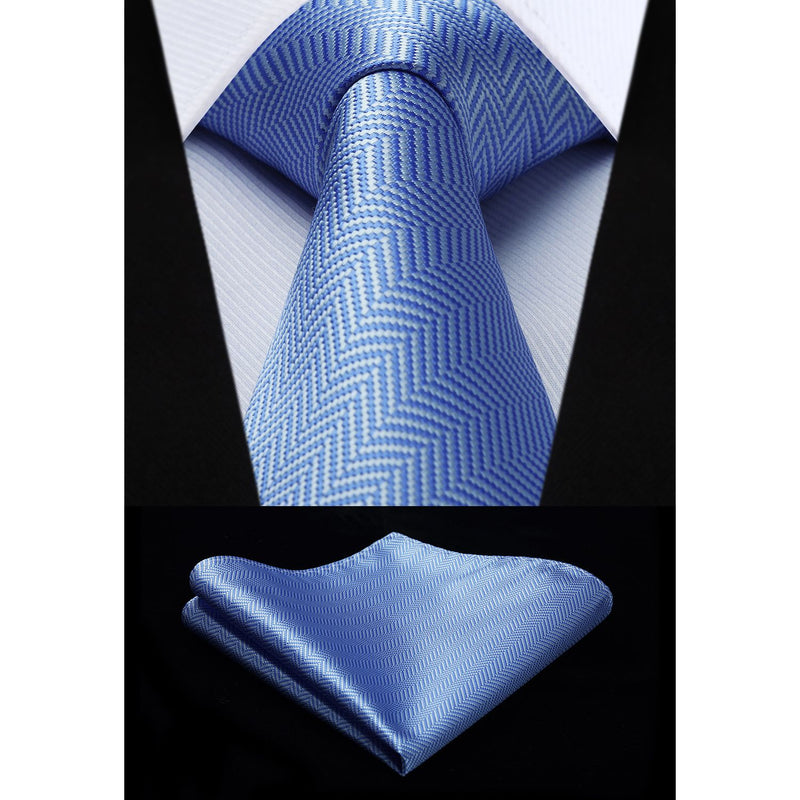 3PCS Tie & Pocket Square Set - 19 Christmas Gifts for Men