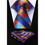 3PCS Tie & Pocket Square Set - TD-04 Christmas Gifts for Men