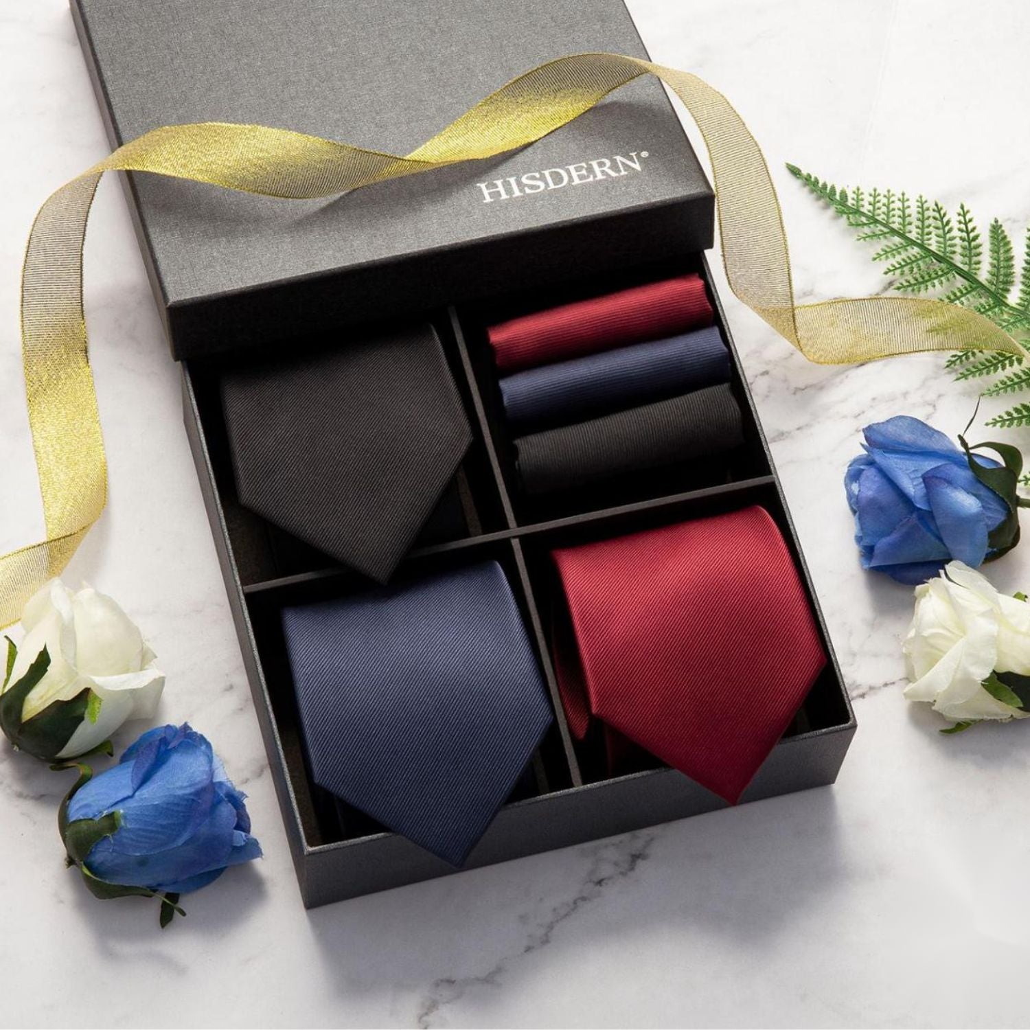 3PCS Tie & Pocket Square Set - 20