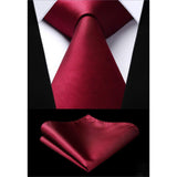 3PCS Tie & Pocket Square Set - 20 Christmas Gifts for Men