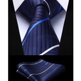 3PCS Tie & Pocket Square Set - 07 Christmas Gifts for Men