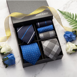 3PCS Tie & Pocket Square Set - 07 Christmas Gifts for Men