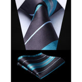 3PCS Tie & Pocket Square Set - SET 12 Christmas Gifts for Men