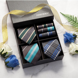 3PCS Tie & Pocket Square Set - SET 12 Christmas Gifts for Men