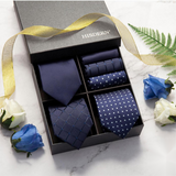 3PCS Tie & Pocket Square Set - TB3003 Christmas Gifts for Men