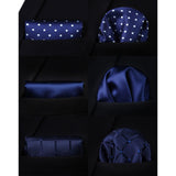 3PCS Tie & Pocket Square Set - TB3003 Christmas Gifts for Men