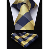 3PCS Tie & Pocket Square Set - SET 05 Christmas Gifts for Men