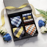 3PCS Tie & Pocket Square Set - SET 05 Christmas Gifts for Men