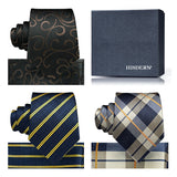 3PCS Tie & Pocket Square Set - 13