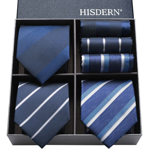 3PCS Tie & Pocket Square Set - 22