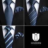 3PCS Tie & Pocket Square Set - 22