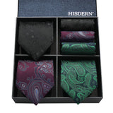 3PCS Tie & Pocket Square Set - T3-13