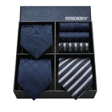 3PCS Tie & Pocket Square Set - T3-10