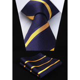 5PCS Tie & Pocket Square Set - SET 01