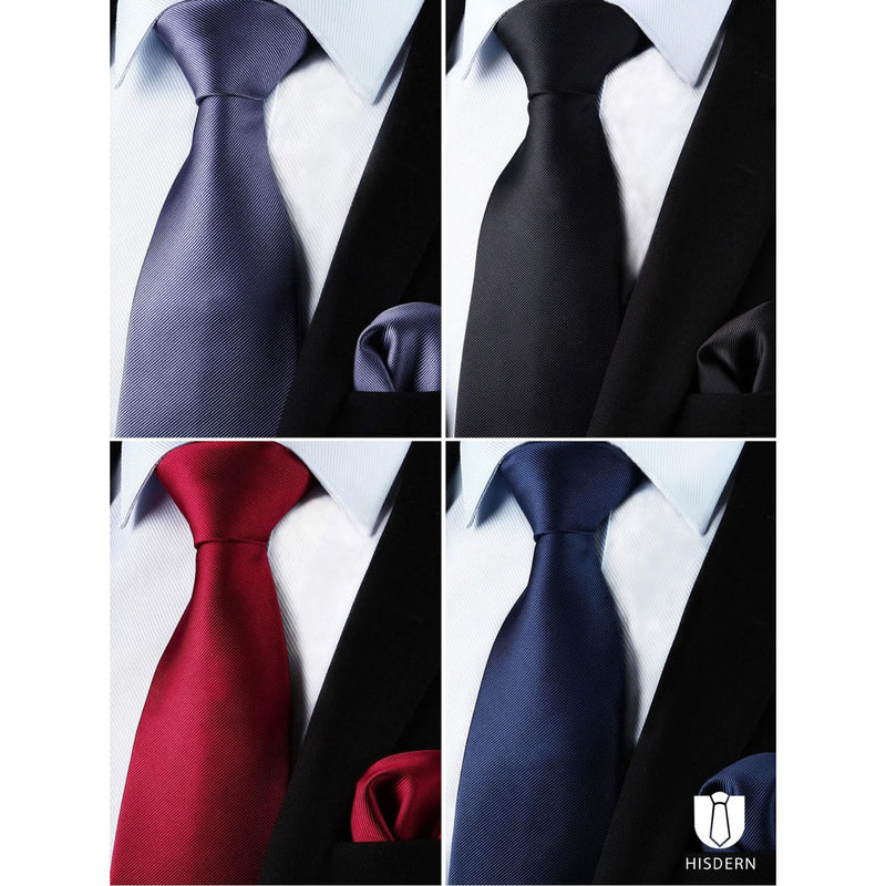 5PCS Tie & Pocket Square Set - 08 Christmas Gifts for Men