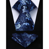 5PCS Tie & Pocket Square Set - 01 Christmas Gifts for Men