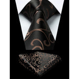 5PCS Tie & Pocket Square Set - 01 Christmas Gifts for Men