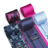 5PCS Tie & Pocket Square Set - T5-46