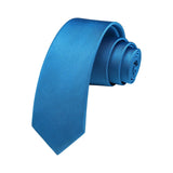 Solid 2.17'' Skinny Formal Tie - BLUE