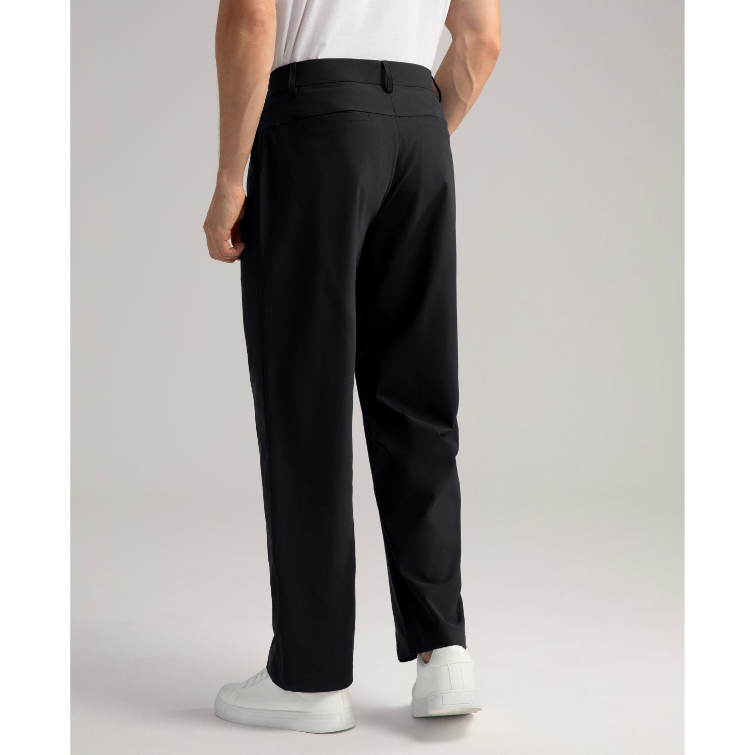 Hisdern Flex Men‘s Golf Pants Relaxed Fit Stretch for Business Casual