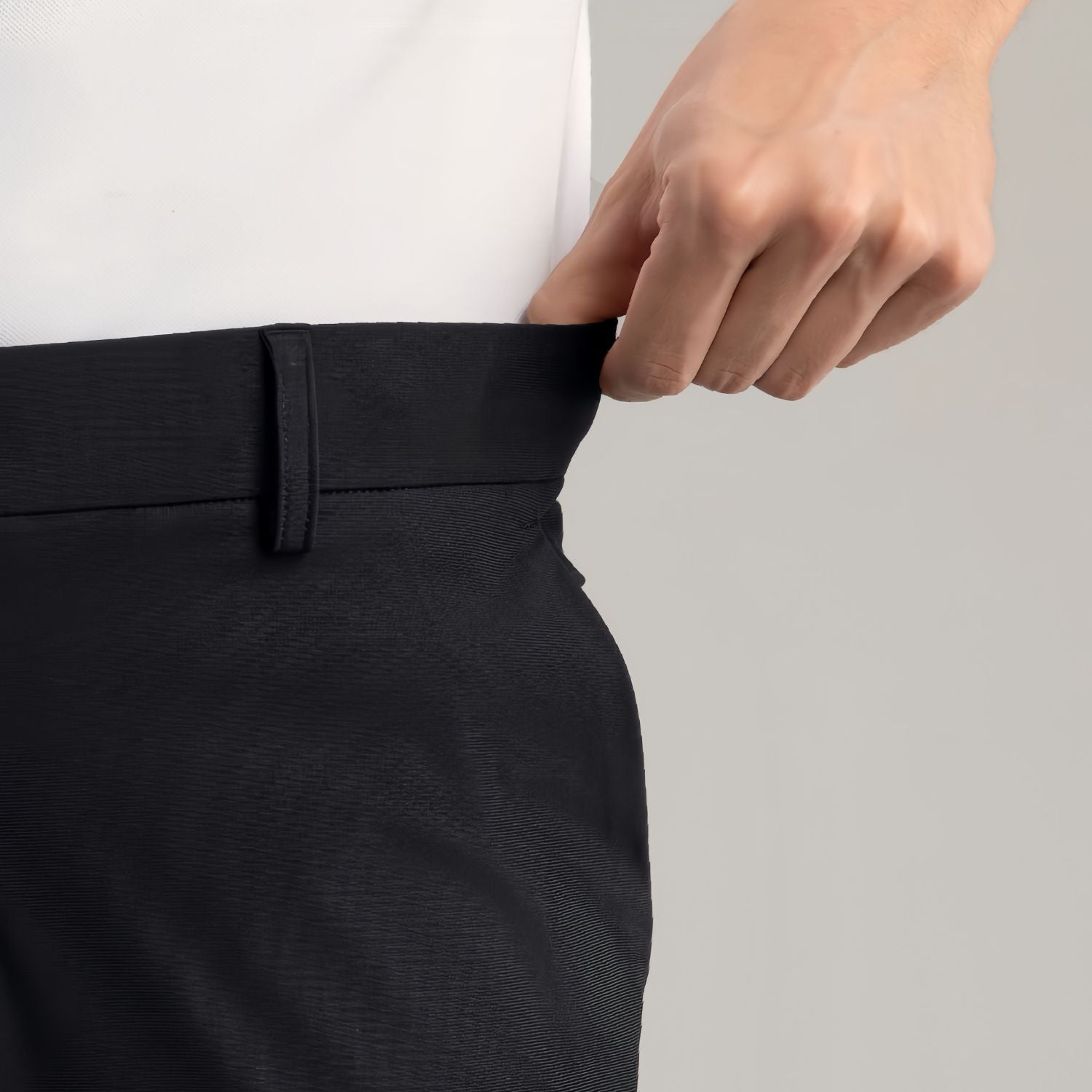 Hisdern Flex 505 Men's Golf Pants Relaxed Fit Stretch for Business Casual