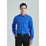 Men's Dress Shirt with Pocket - ROYAL BLUE