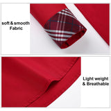 Casual Formal Shirt with Pocket - RED