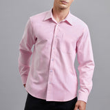 Men's Dress Shirt with Pocket - PINK