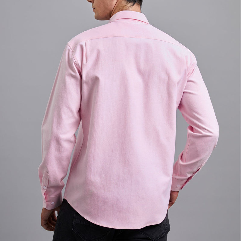 Men's Dress Shirt with Pocket - PINK