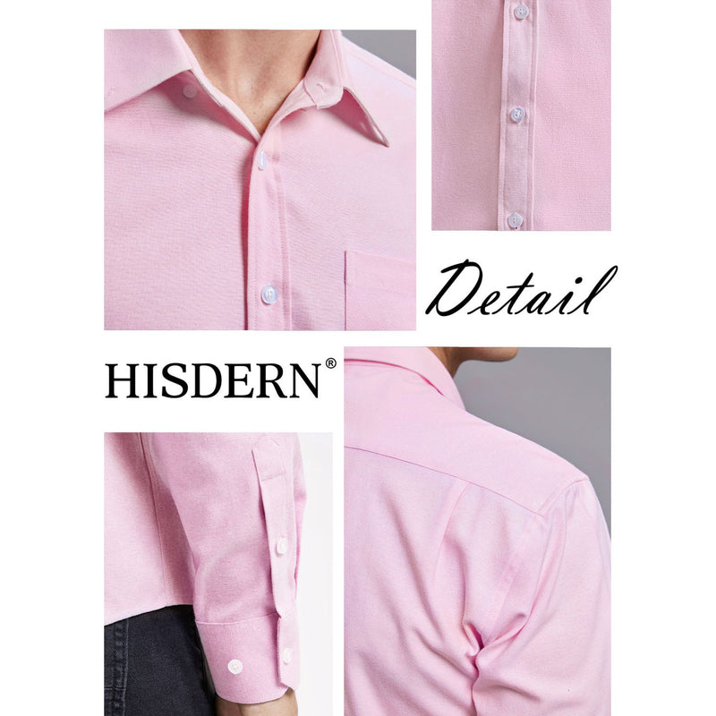 Men's Dress Shirt with Pocket - PINK