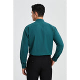 Men's Dress Shirt with Pocket - G-TEAL