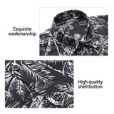 Funky Hawaiian Shirts with Pocket - A2-BLACK