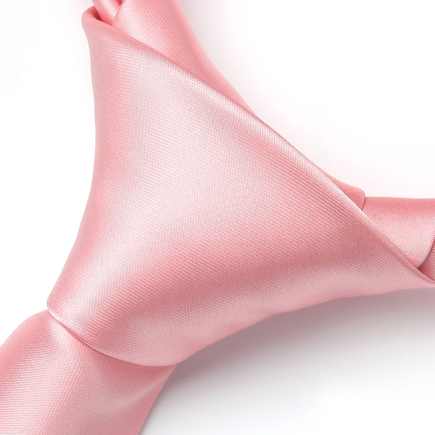 Solid Tie Handkerchief Set - BLUSH